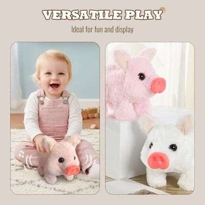 🔥LAST DAY 50% OFF 🎅Christmas Special Offer-Electric Pig Plush Realistic Toy-🎁The finest gift